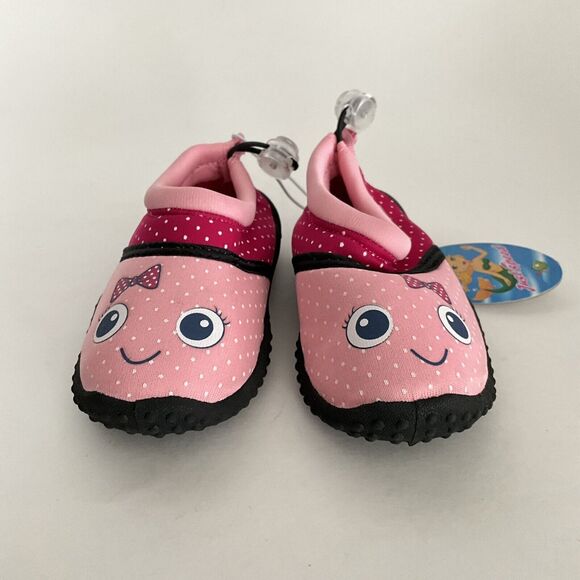 Just Speed Water Shoes Kids Size 7M Pink Slip On Comfort Beach Pool - Picture 11 of 11